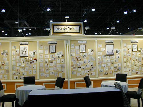 Socially Yours trade show booth by Manny Stone Decorators