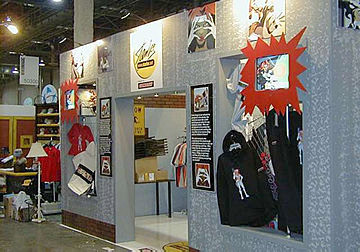 Tamash 2000 booth display built by Manny Stone Decorators