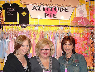 Attitude Pie trade show display by Manny Stone Decorators