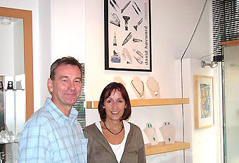 David Hayward Designs trade show display by Manny Stone Decorators