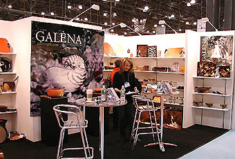 Galena trade show booth by Manny Stone Decorators