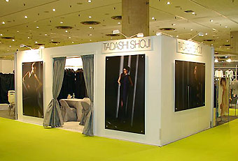 Tadashi Shoji trade show booth by Manny Stone Decorators