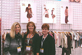 Tierza Baby trade show display by Manny Stone Decorators