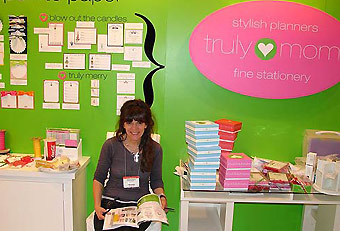 Truly Mom trade show booth by Manny Stone Decorators