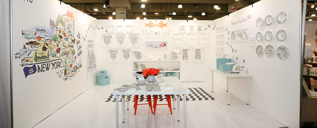 trade show booth design for exhibitors at the Javits Center
