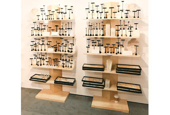 36" 5 Slot Birch Shelving