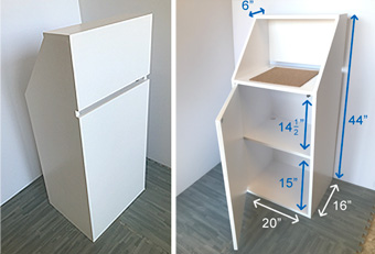 Standup Laptop Work Station