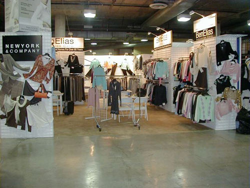 Ben Elias trade show booth by Manny Stone Decorators