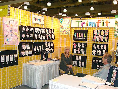 Trimfit trade show display by Manny Stone Decorators