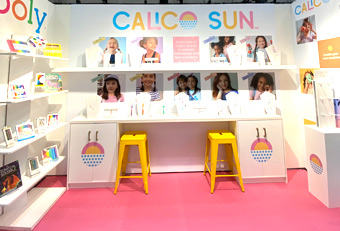 Shoppe Object trade show booths designed by Manny Stone Decorators