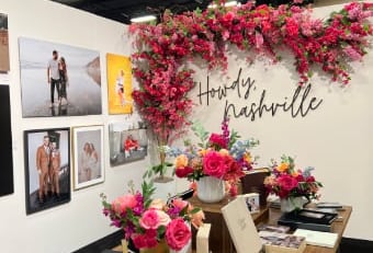 Imaging USA trade show booths designed by Manny Stone Decorators