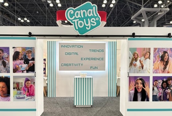Toy Fair trade show booths designed by Manny Stone Decorators