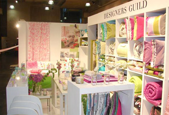 trade show booths designed by Manny Stone Decorators at the Gift Fair