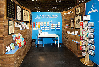 trade show booths designed for the Gift Fair by Manny Stone Decorators