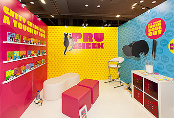 Stationery Show trade show booths designed by Manny Stone Decorators