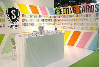 Stationery Show trade show booths designed by Manny Stone Decorators